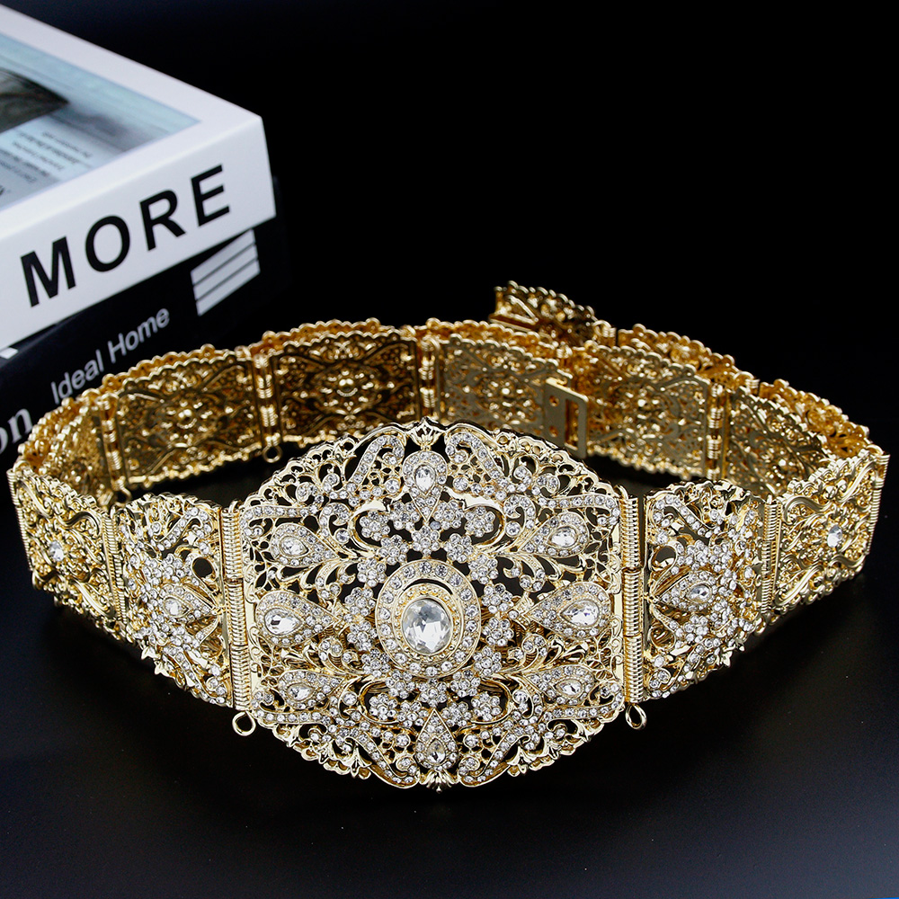 Body Jewelry Sale - Sunspicems Wide Morocco Belt For Women