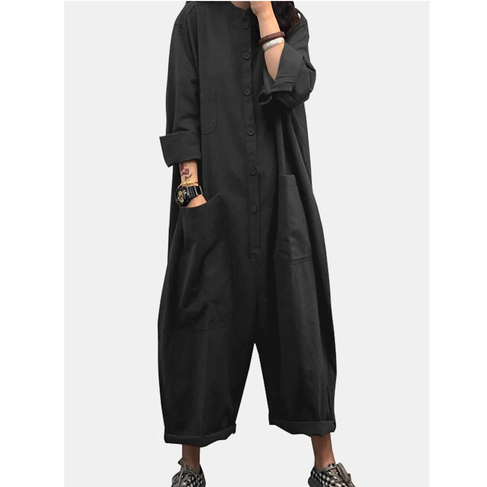 Women Jumpsuit 2024 Female Ove - Body Jewelry Plus 评论和价格