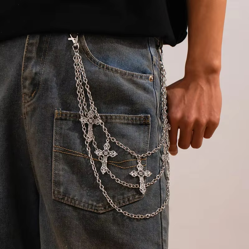 Fashion Punk Metal Pants Chain - Body Jewelry Sale 评论和价格