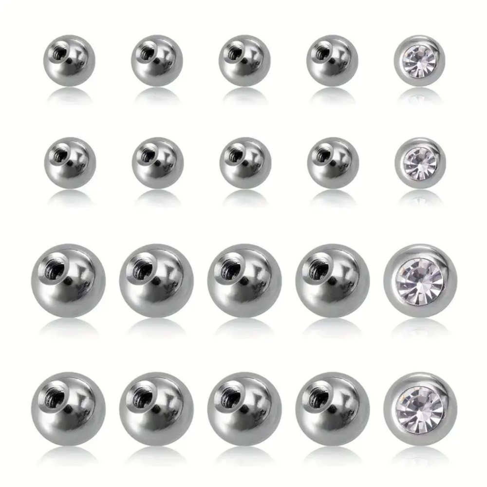10pcs Piercing Balls 3mm 5mm S - Body Jewelry Store 评论和价格