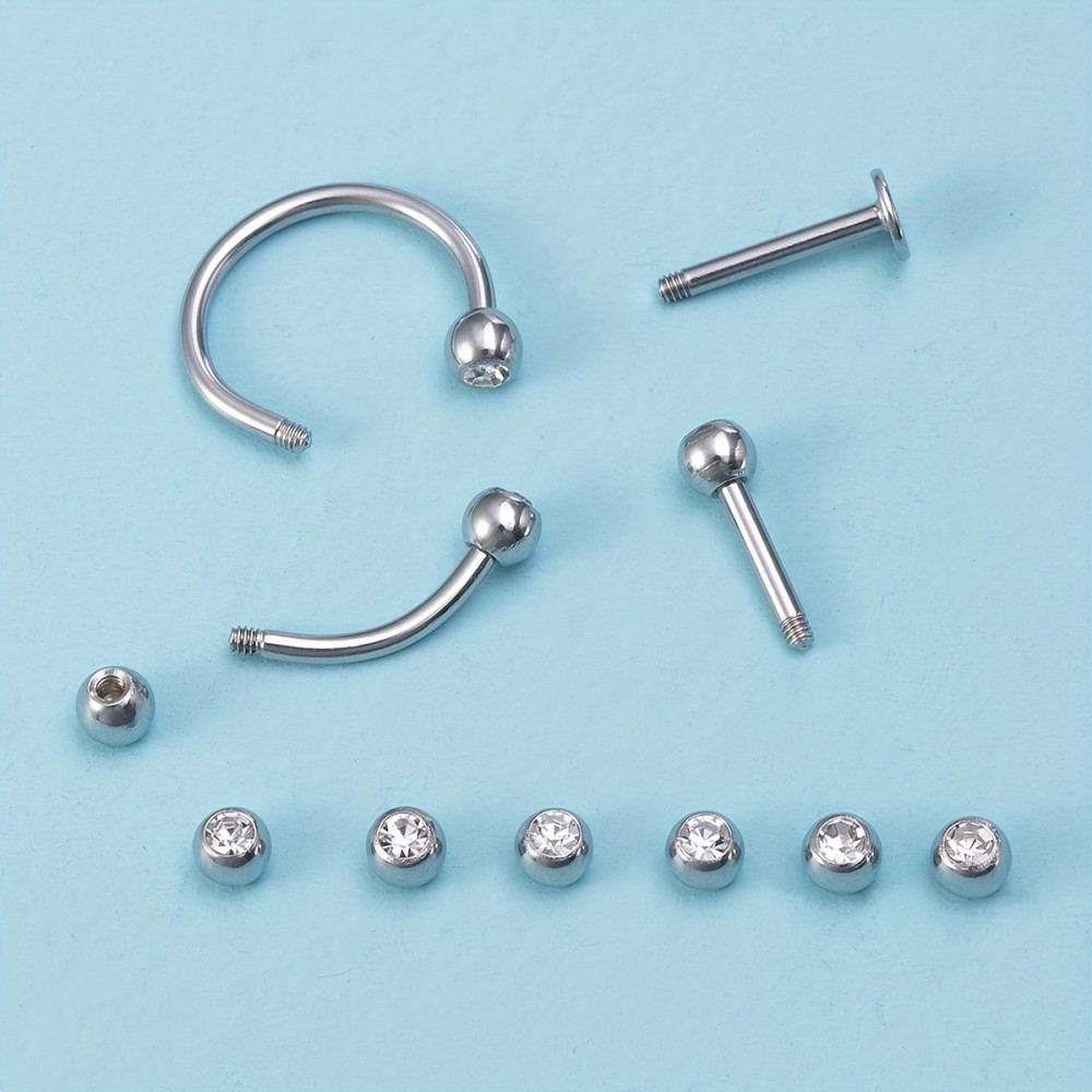 10pcs Piercing Balls 3mm 5mm S - Body Jewelry Store 评论和价格