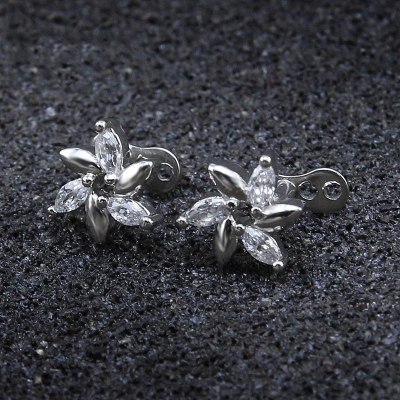 Fashionable Stainless Dermal A - Body Jewelry For Sensitive Skin 评论和价格