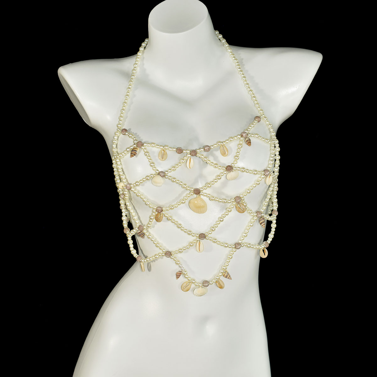 Fashion Imitation Pearl Bra Wa - Body Jewelry Retainers 评论和价格