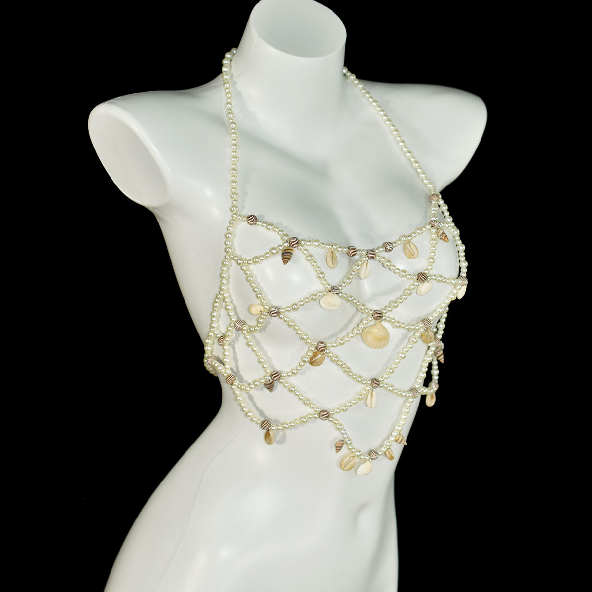 Fashion Imitation Pearl Bra Wa - Body Jewelry Retainers 评论和价格