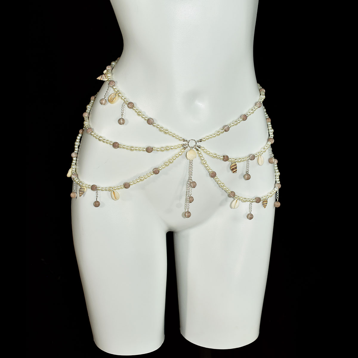 Fashion Imitation Pearl Bra Wa - Body Jewelry Retainers 评论和价格