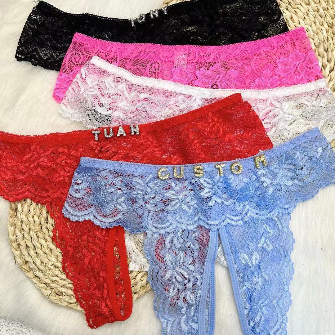 Plus Size Custom Lace Panties  - Body Jewelry Back 评论和价格