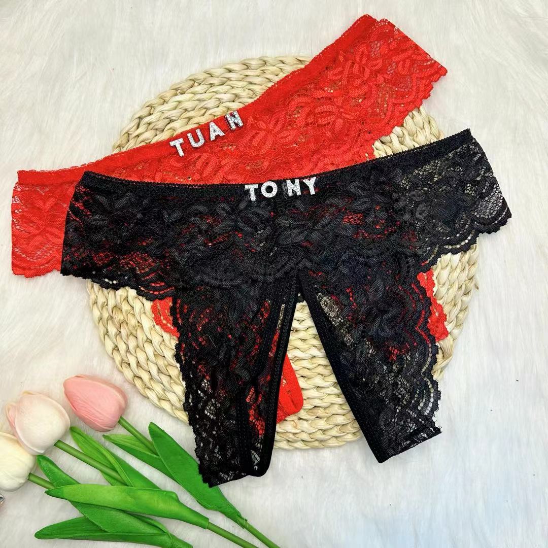 Plus Size Custom Lace Panties  - Body Jewelry Back 评论和价格