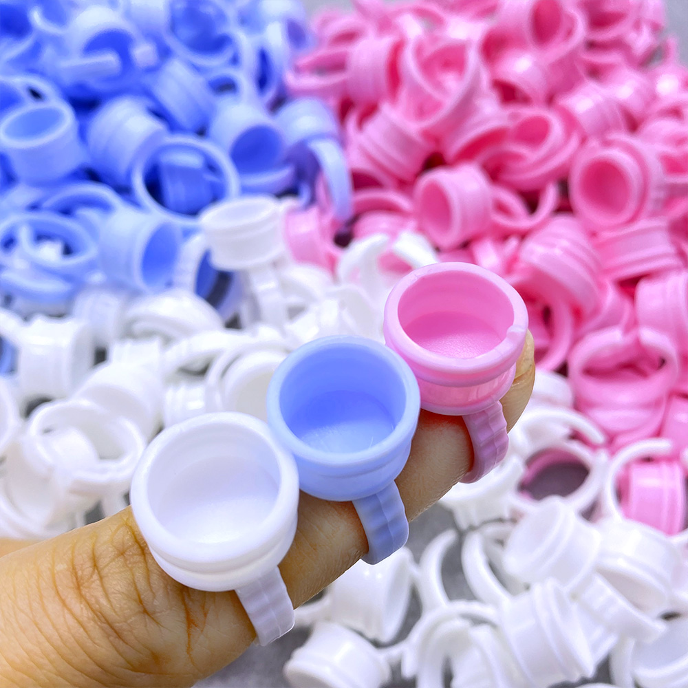 100Pcs Glue Rings For Lashes G - Body Jewelry Tattoo 评论和价格