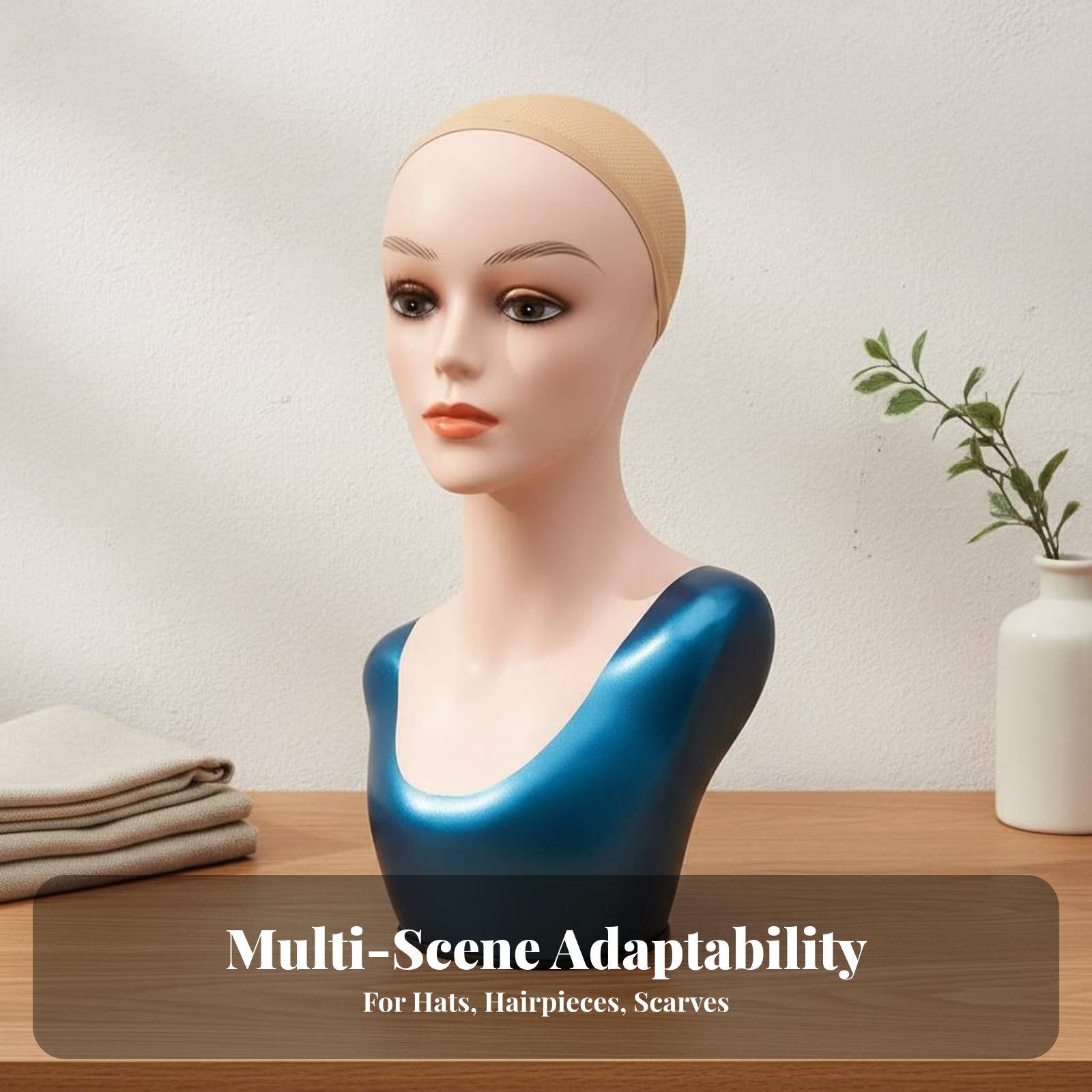 Elegant Woman Mannequin Head w - Body Jewelry Store 评论和价格