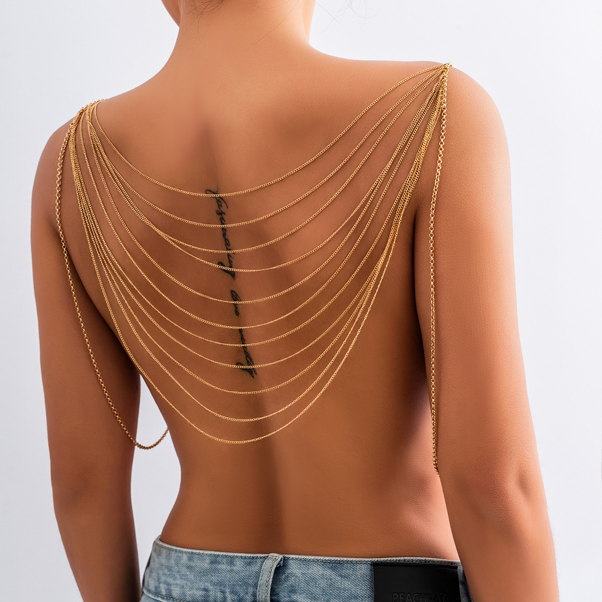 Classic Multi layered Tassel B - Body Jewelry Retainers 评论和价格
