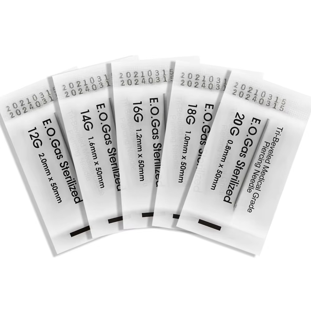 200/100/50PCS Disposable Pierc - Body Jewelry Tattoo 评论和价格