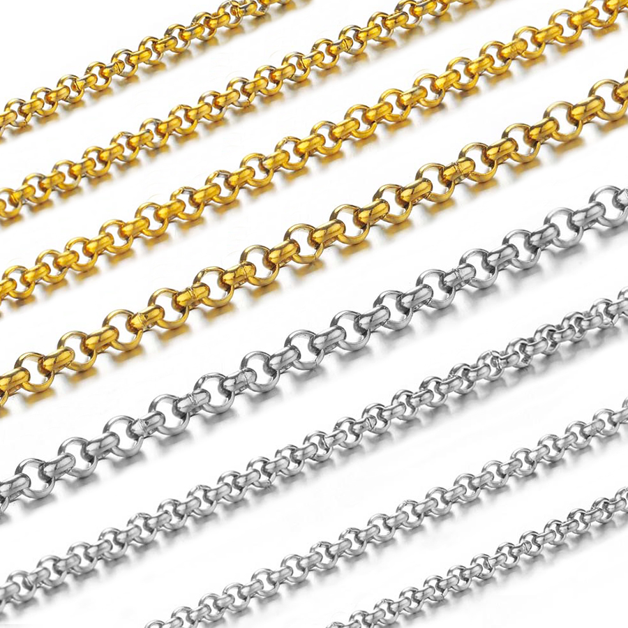 1 Meter 2-4mm Stainless Steel  - Body Jewelry Sale 评论和价格