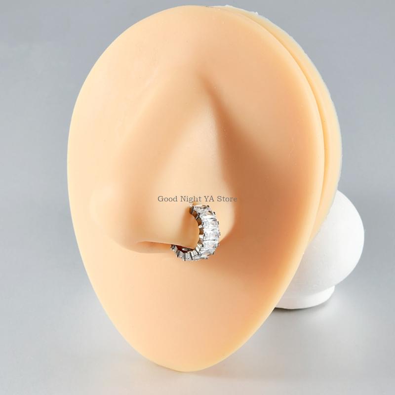  Titaniums Alloy Cartilage Ear - Body Jewelry For Sensitive Skin 评论和价格