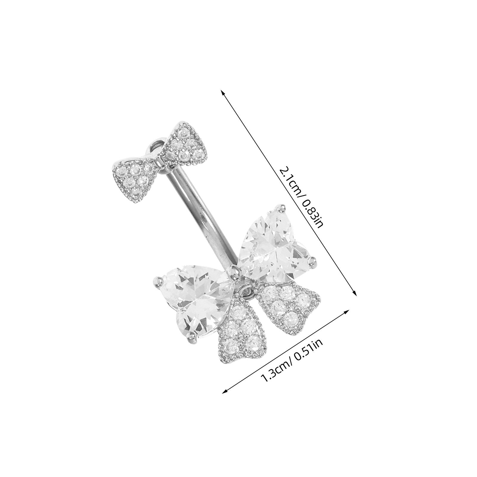 Bowknot Belly Button Jewelry f - Body Jewelry For Sensitive Skin 评论和价格
