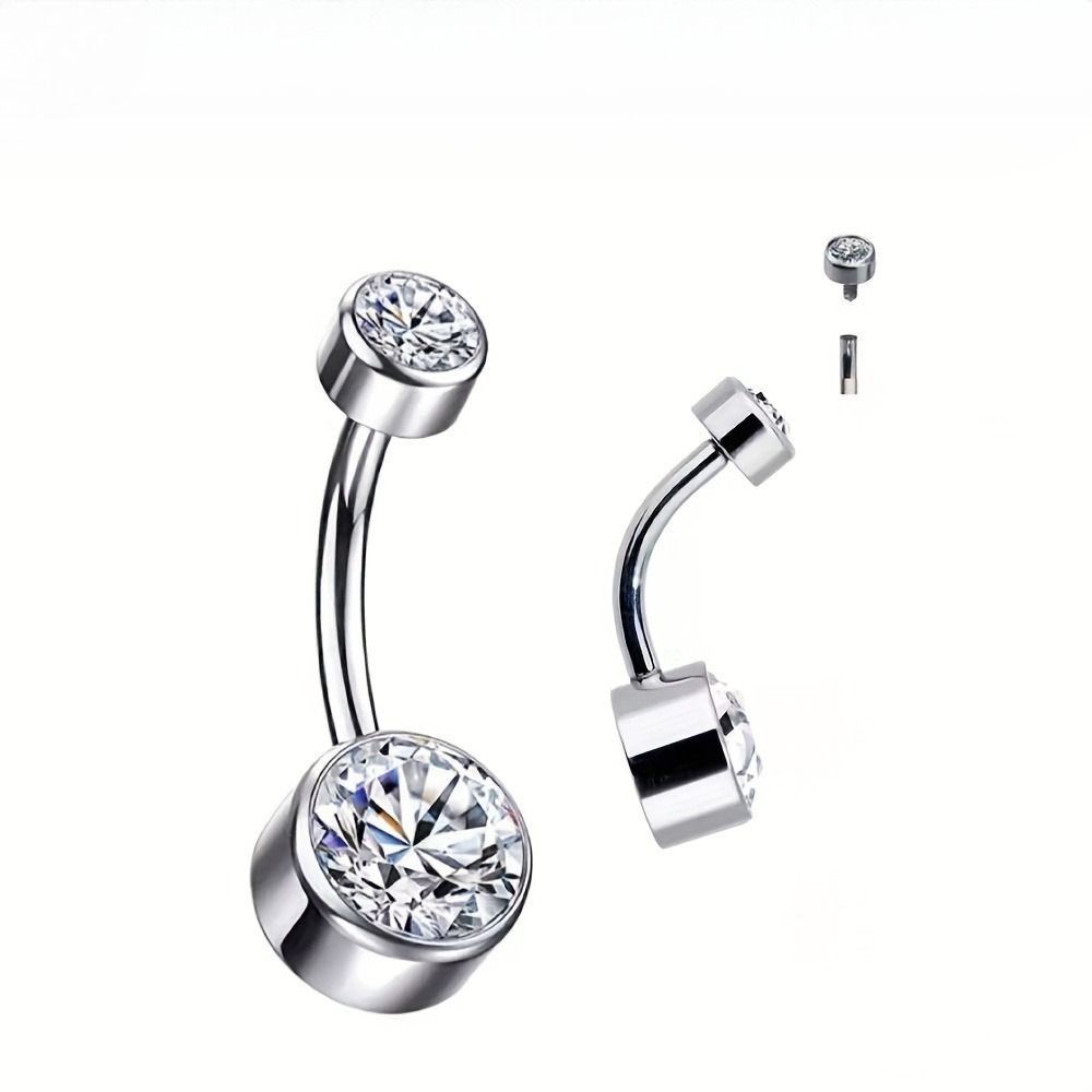 1pcs Hypoallergenic Stainless  - Body Jewelry For Sensitive Skin 评论和价格