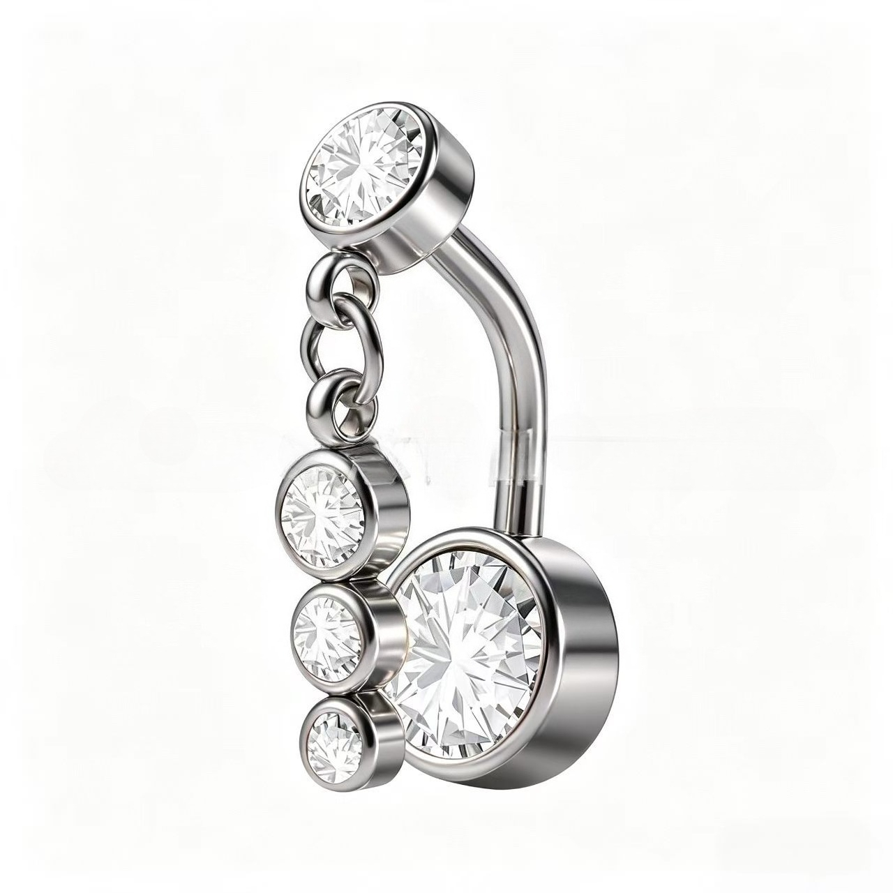 1pcs Hypoallergenic Stainless  - Body Jewelry For Sensitive Skin 评论和价格
