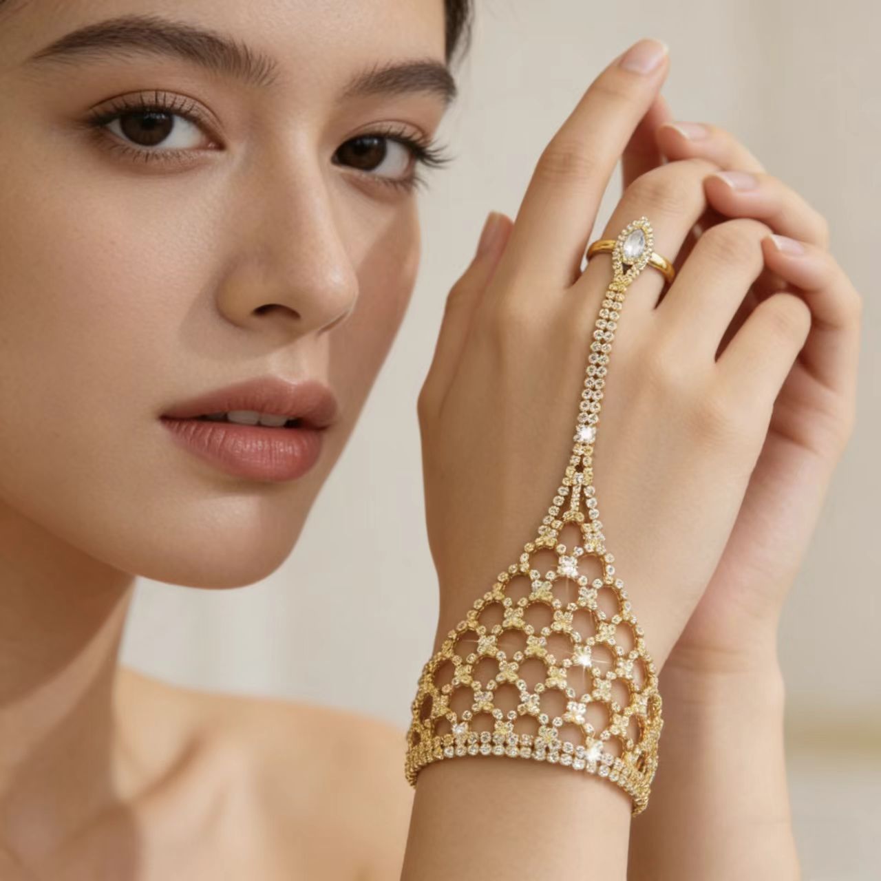 Women's Wedding Banquet Hand C - Body Jewelry Back 评论和价格