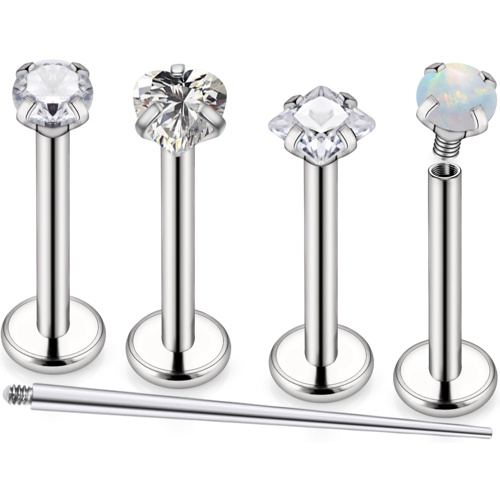 16G Stainless Steel Nose Rings - Body Jewelry For Sensitive Skin 评论和价格