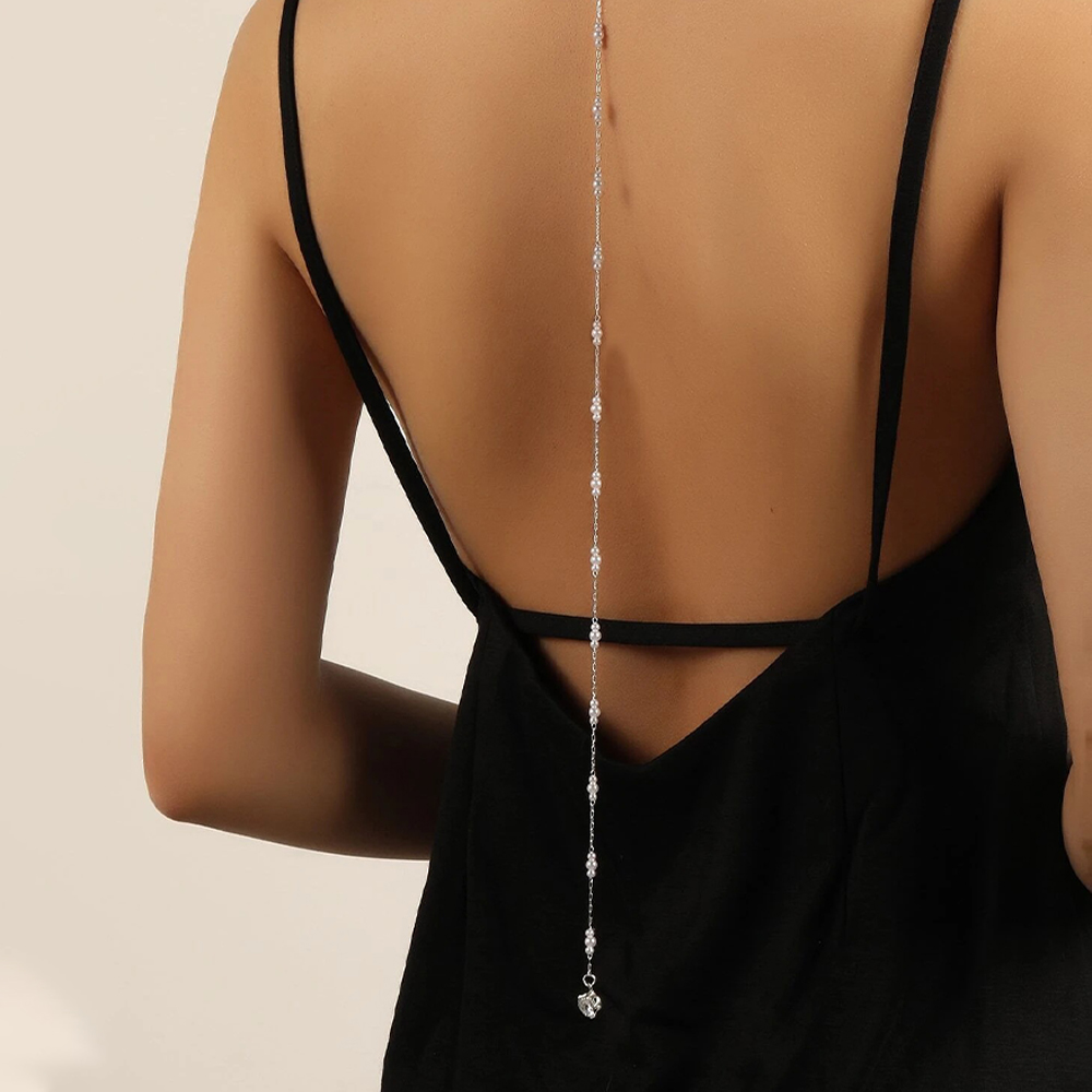 Luxury Bridal Round Rhinestone - Body Jewelry Back 评论和价格