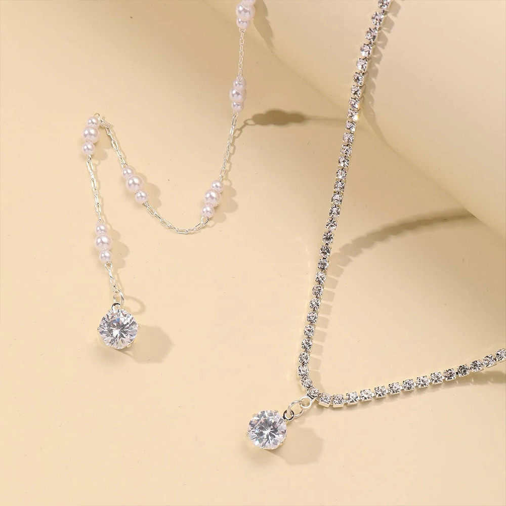 Luxury Bridal Round Rhinestone - Body Jewelry Back 评论和价格