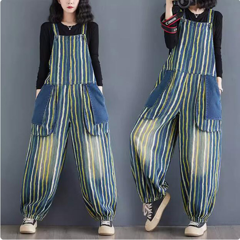 Spring Autumn Denim Overall Ju - Body Jewelry Plus 评论和价格