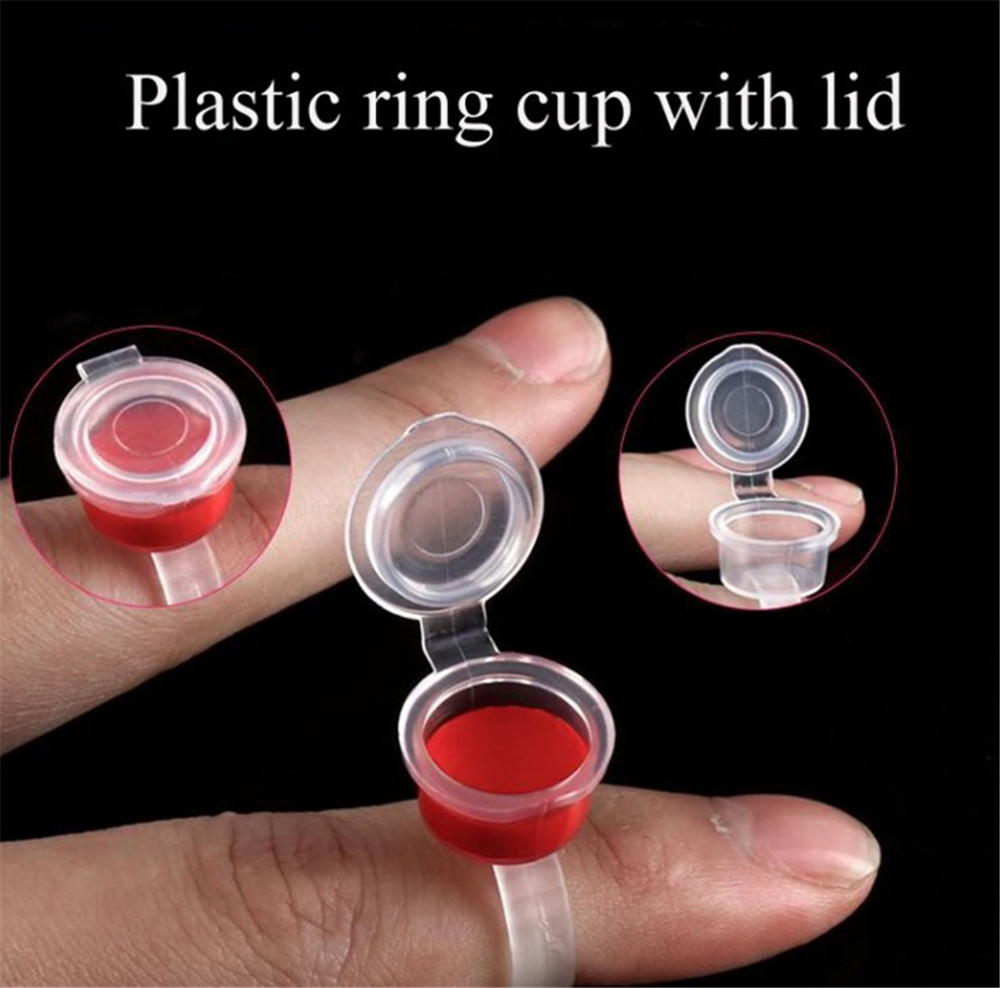 Transparent Tattoo Ink Rings C - Body Jewelry Tattoo 评论和价格