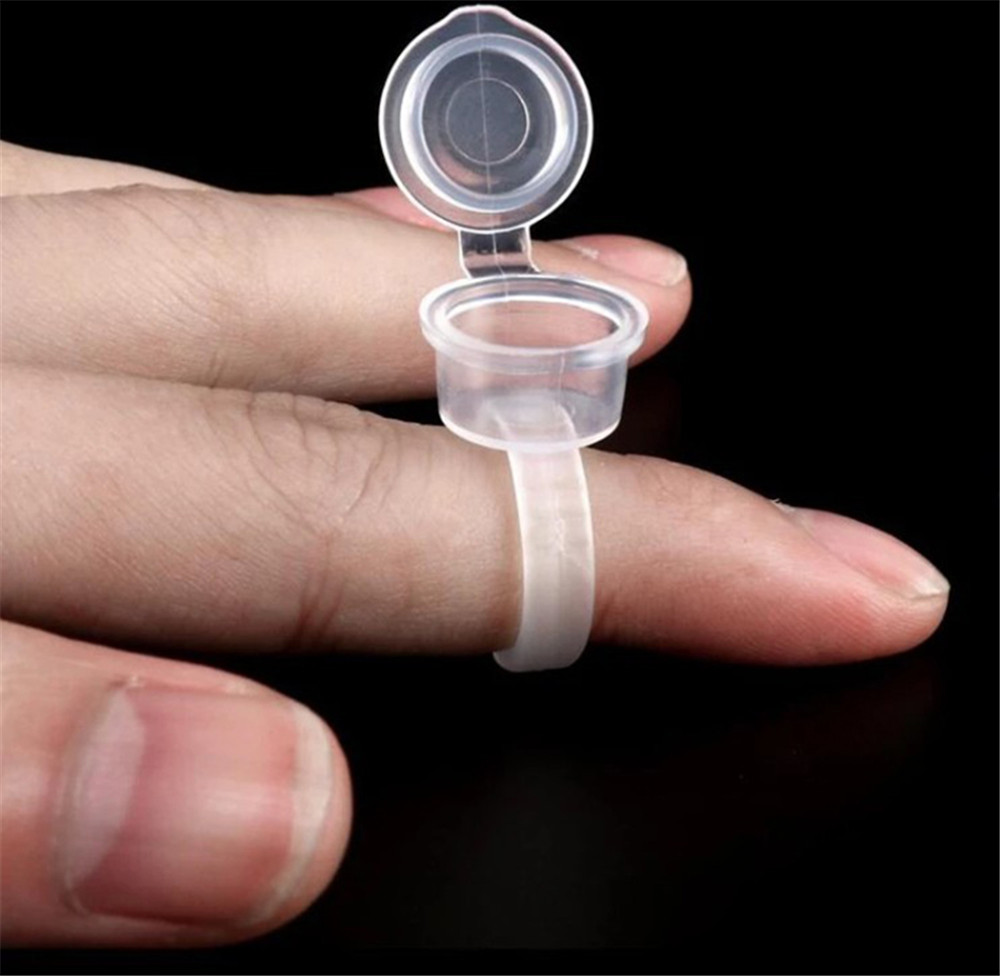 Transparent Tattoo Ink Rings C - Body Jewelry Tattoo 评论和价格