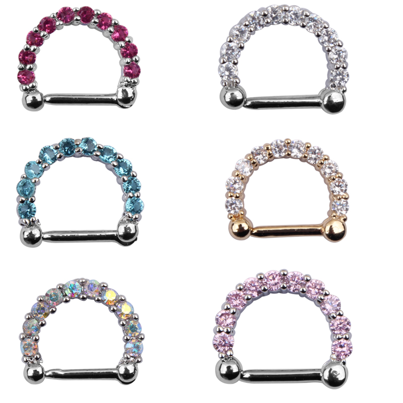 1pcs Hoop Clip On Nose Septum  - Body Jewelry Nose Ring 评论和价格