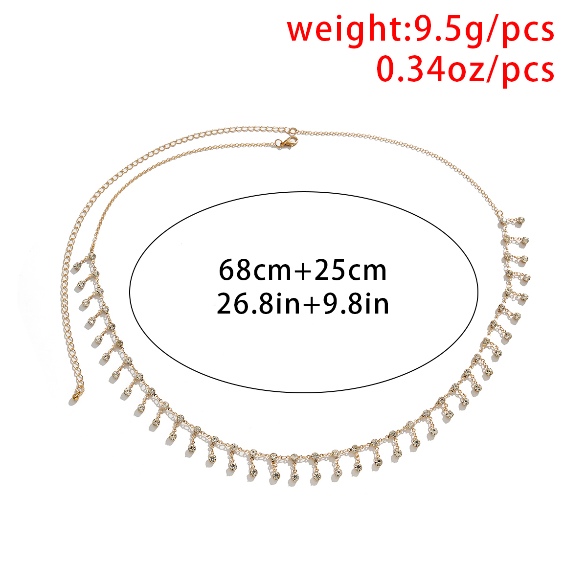 Sexy Tassel Waist Chain Belt Z - Body Jewelry Sale 评论和价格