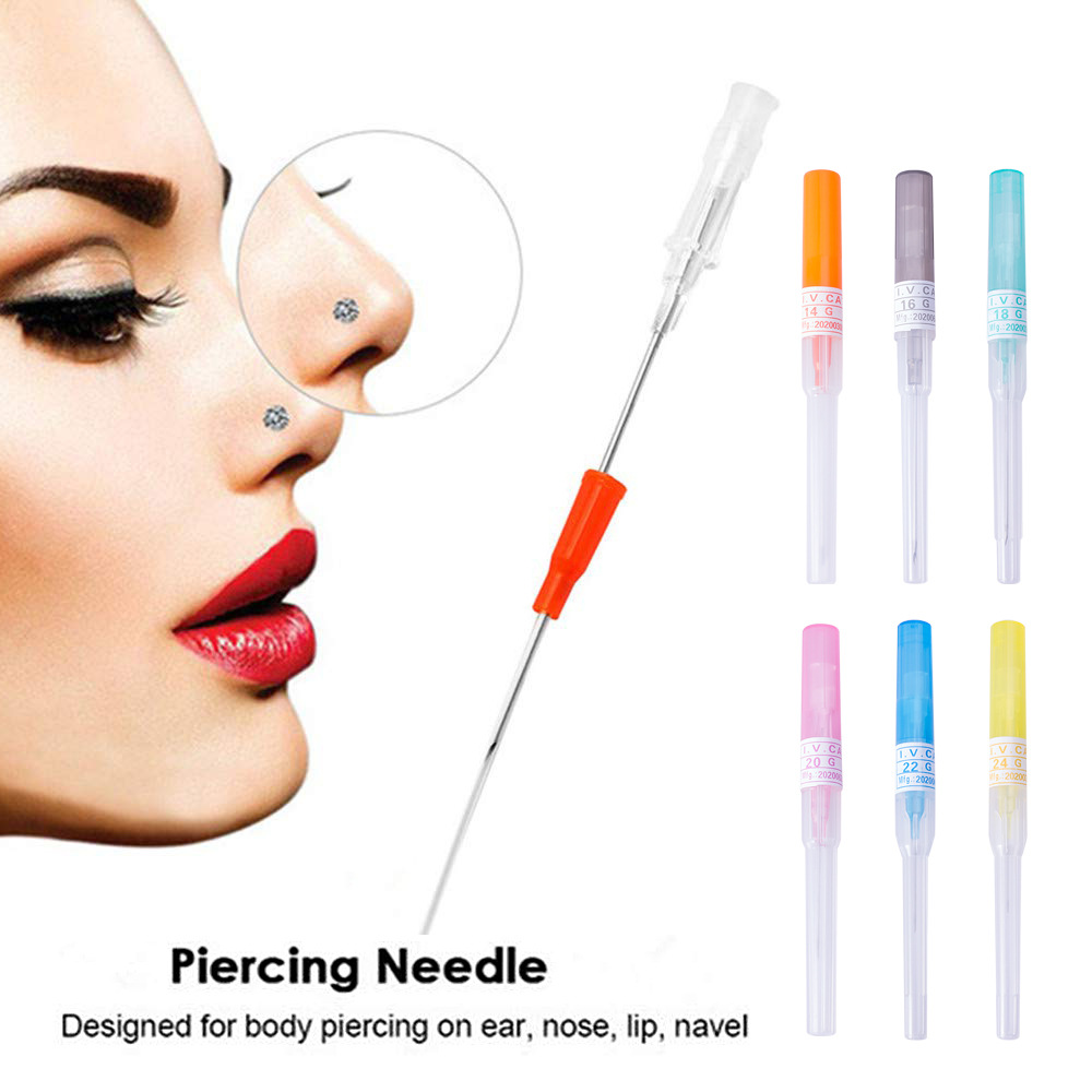 5pcs Sterilized Catheter Pierc - Body Jewelry Store 评论和价格