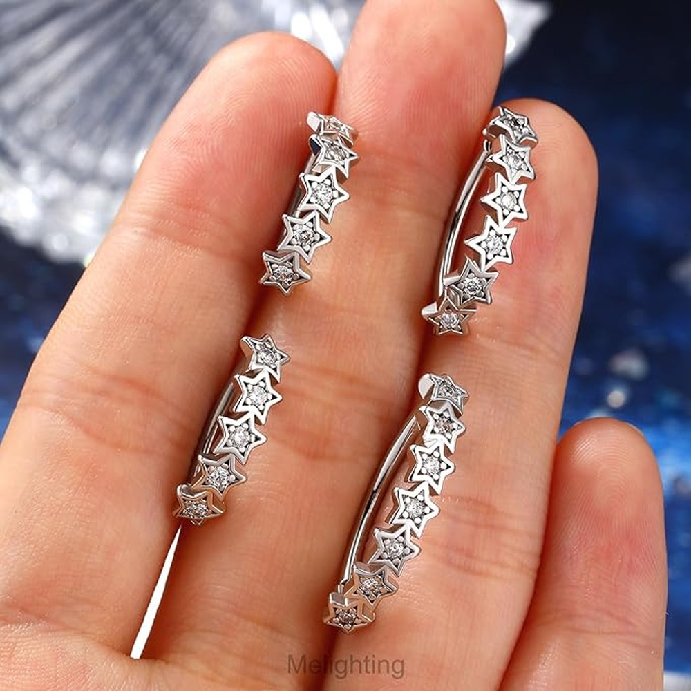 Chic Button Ring Upper Ear Ear - Body Jewelry For Sensitive Skin 评论和价格