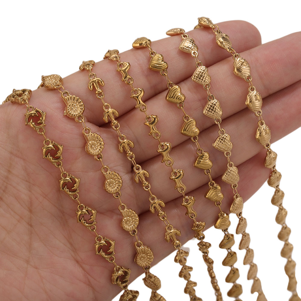 1M PVD Gold Stainless Steel He - Body Jewellery 评论和价格