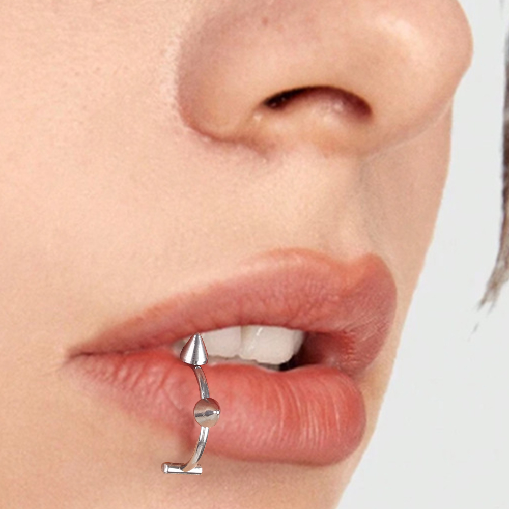 10pcs Punk Nose Ring One Nail  - Body Jewelry Nose Ring 评论和价格
