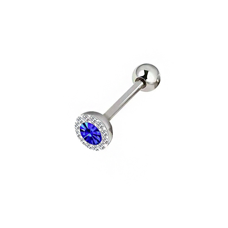 Trendy Round-Shape Clay-Paved  - Body Jewelry Plus 评论和价格