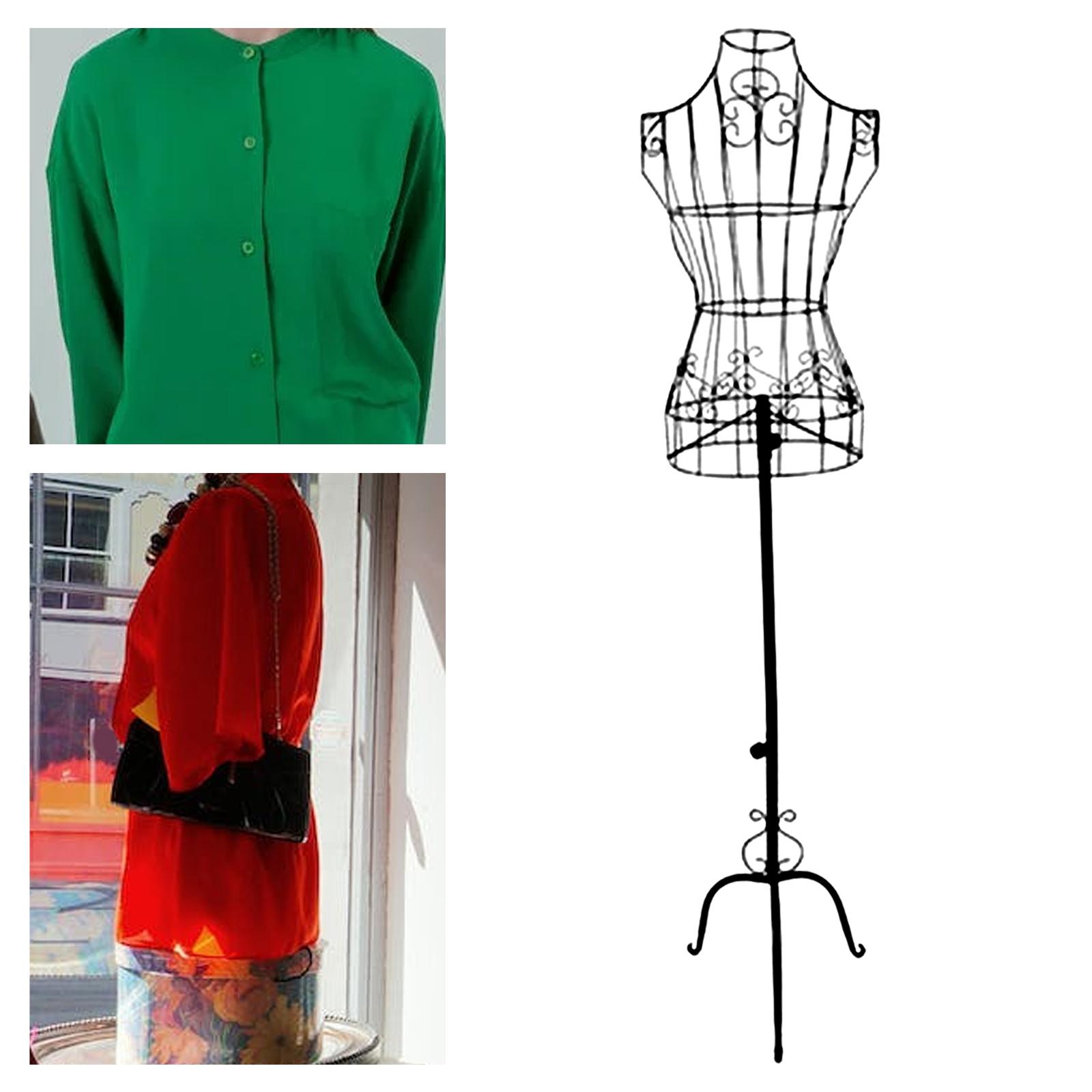 Iron Female Mannequin with Sta - Body Jewelry Store 评论和价格