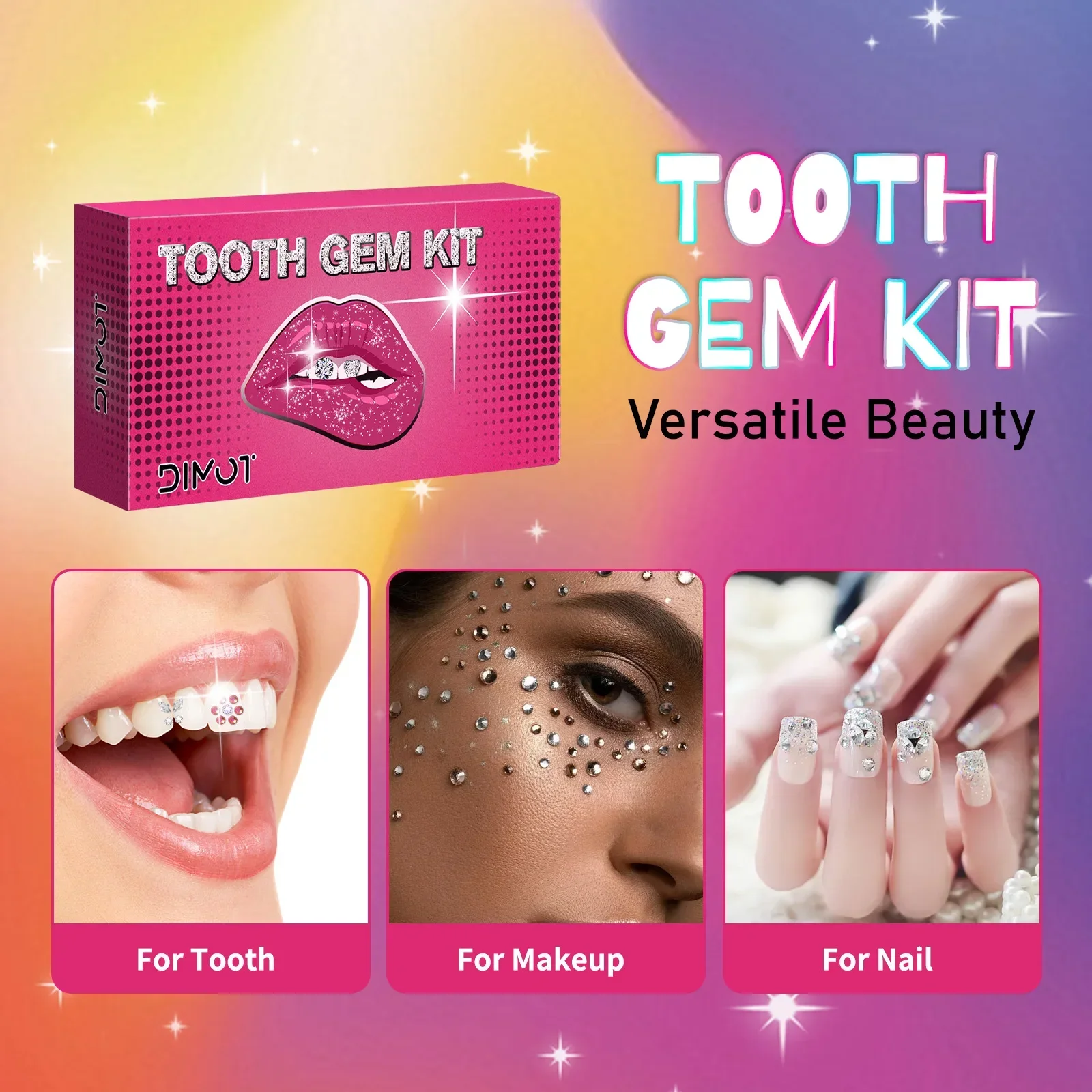 DIY Tooth Gem Kit with Crystal - Body Jewellery 评论和价格