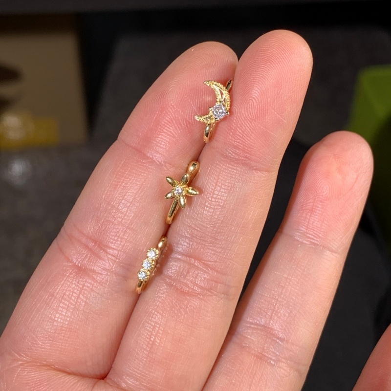 3-piece retro light luxury nos - Body Jewelry Nose Ring 评论和价格