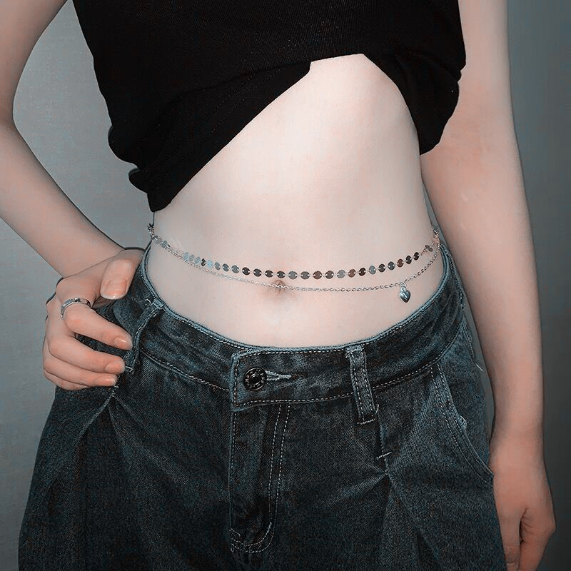 Fashion Simple Double Layer Be - Body Jewellery 评论和价格