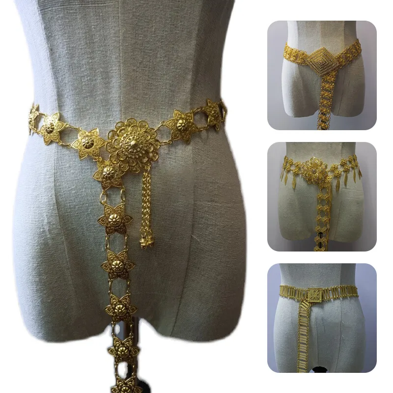 1PC Metal Thailand Waist Chain - Body Jewellery 评论和价格