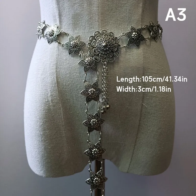 1PC Metal Thailand Waist Chain - Body Jewellery 评论和价格