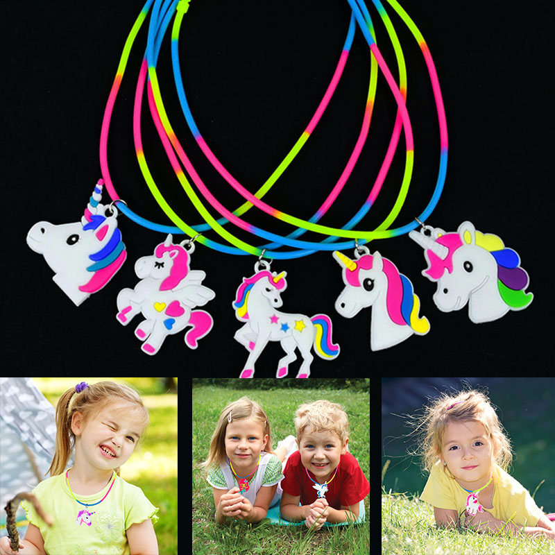 Unicorn Themed Toys Sets Rainb - Body Jewelry Tattoo 评论和价格